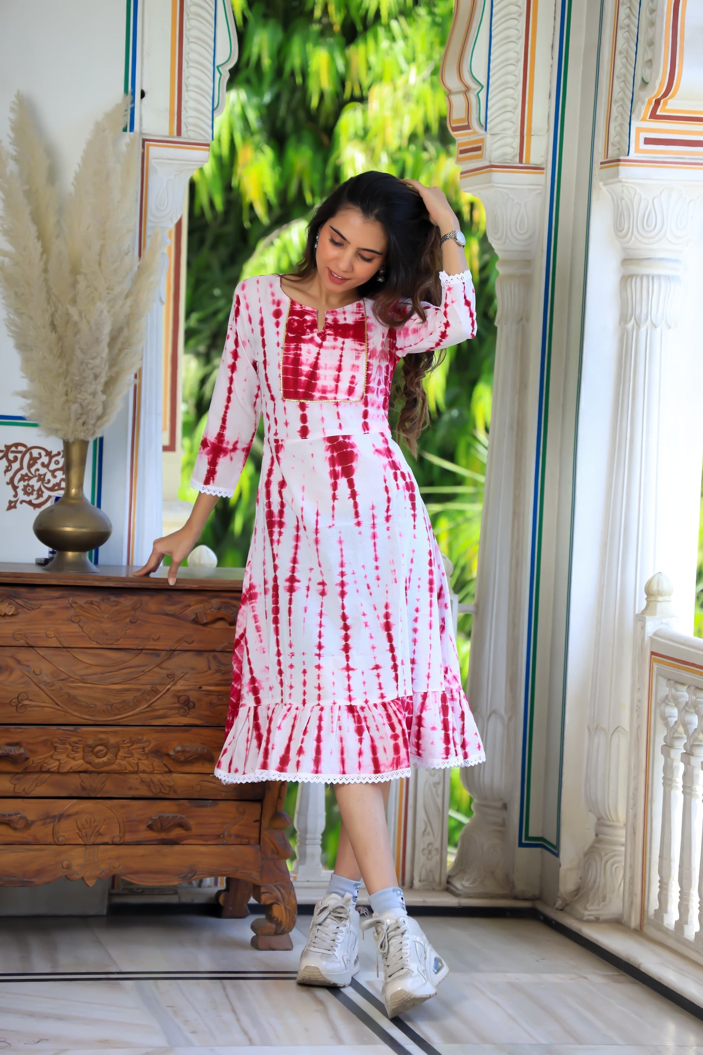 Shibori Dress