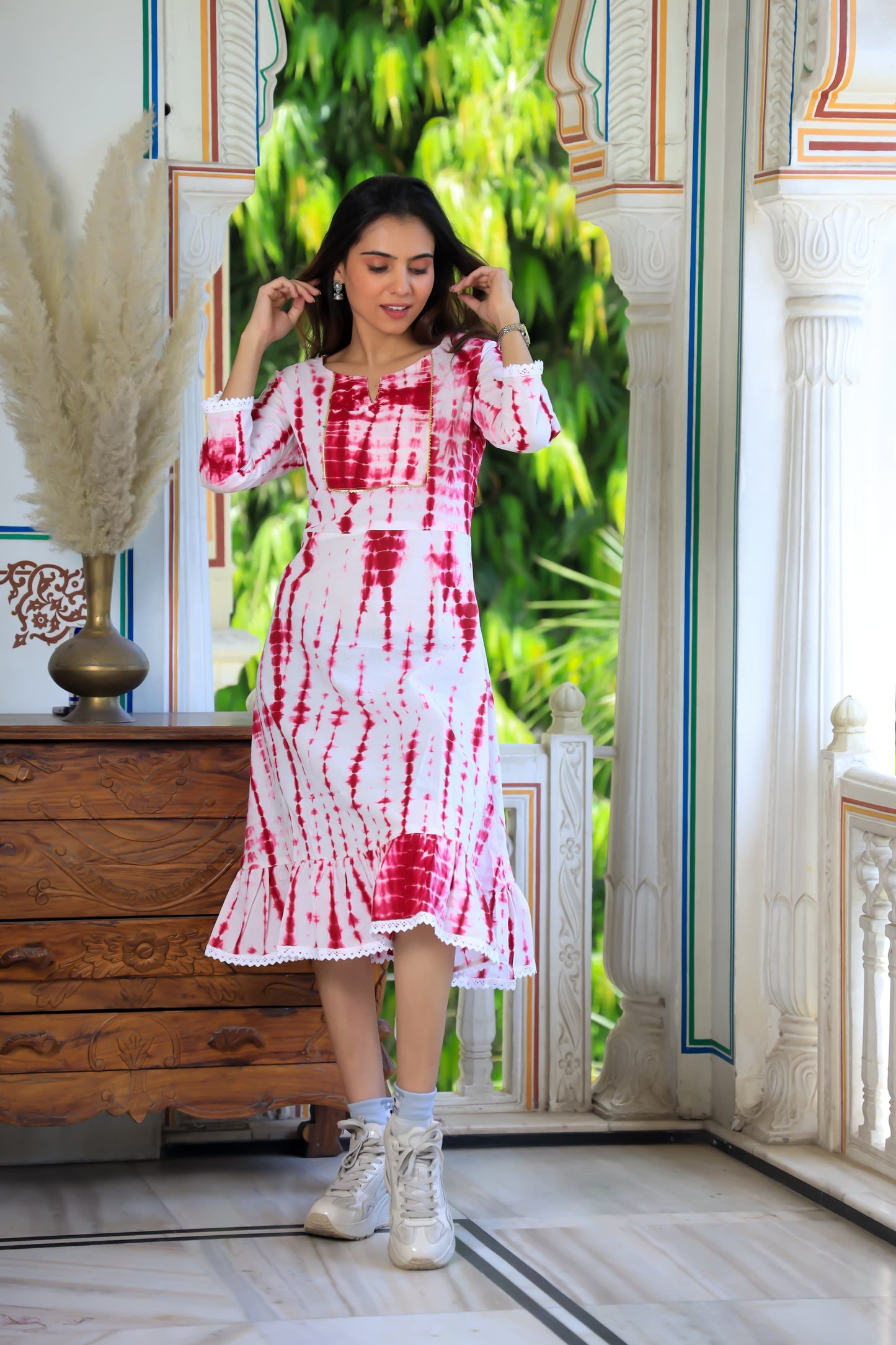 Shibori Dress